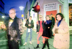 The Sugarcubes - Tim Jarvis photo (Bizz Magazin)