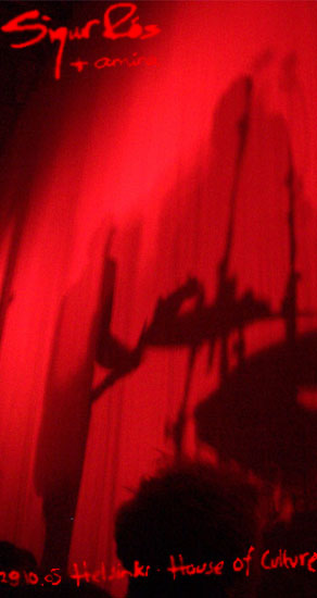 Sigur Rós + Amina live at House of Culture, Helsinki, Finland 29.10.2005